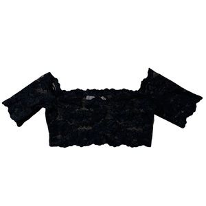 Vintage Victorias Secret Lace Crop Top